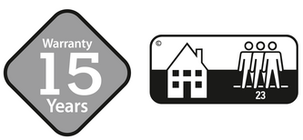 15 Jahre Garantie